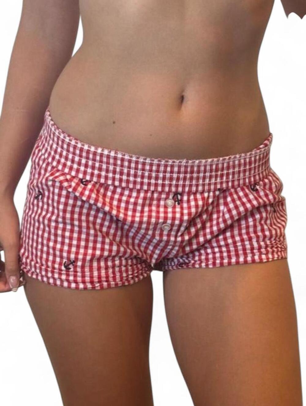 Threads of Luxx Ghingam Shorts